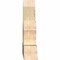 Ekena Millwork Richland Rough Sawn Timber Gable Bracket, Douglas Fir, 48"W x 28"H x 6"D x 6"F, 14/12 Pitch GBW048X28X0606RIC00RDF - alternate 2
